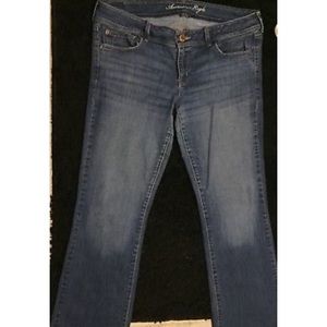 American Eagle Stretch Denim Slim Boot Jeans sz 14